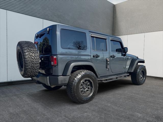 used 2017 Jeep Wrangler Unlimited car, priced at $19,988