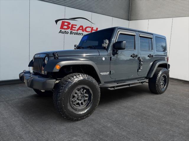 used 2017 Jeep Wrangler Unlimited car, priced at $19,988