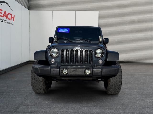 used 2017 Jeep Wrangler Unlimited car, priced at $19,988