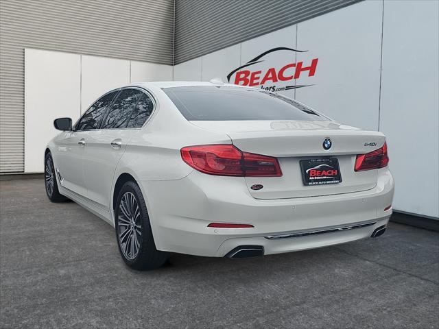 used 2018 BMW 540 car, priced at $24,125