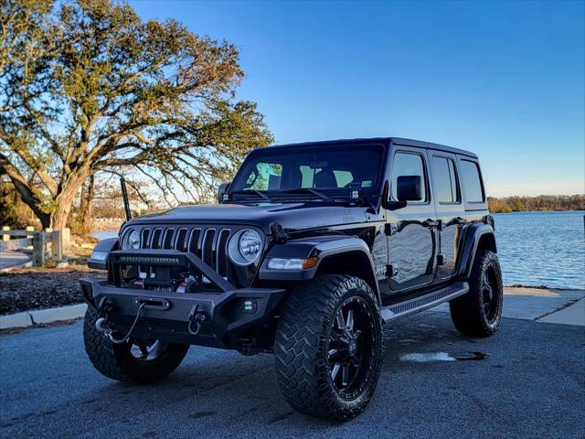 used 2018 Jeep Wrangler Unlimited car, priced at $31,654