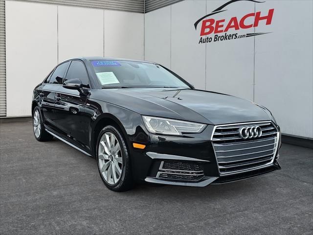 used 2018 Audi A4 car, priced at $17,177