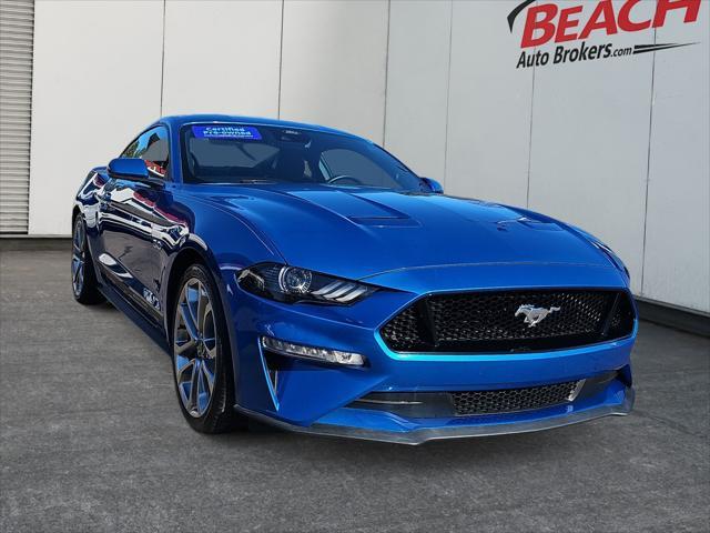 used 2021 Ford Mustang car, priced at $36,288