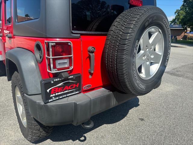 used 2016 Jeep Wrangler Unlimited car, priced at $22,500