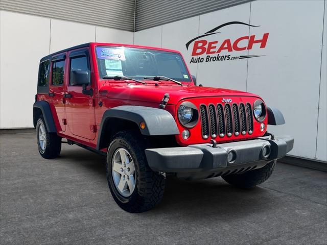 used 2016 Jeep Wrangler Unlimited car, priced at $22,500