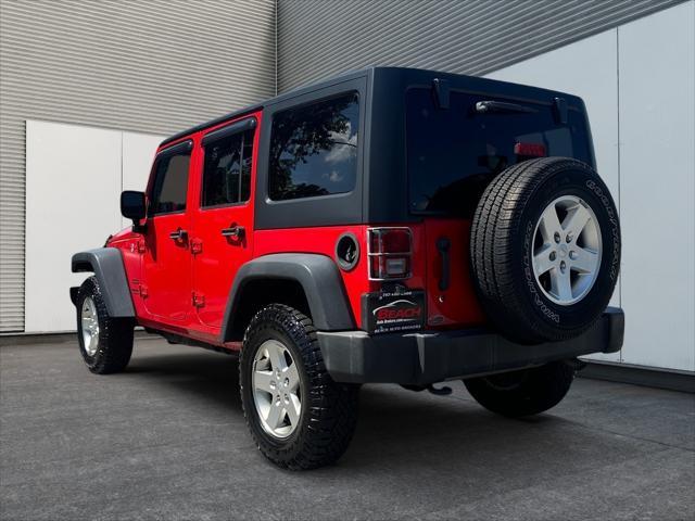 used 2016 Jeep Wrangler Unlimited car, priced at $22,500