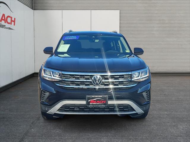 used 2021 Volkswagen Atlas car, priced at $30,000