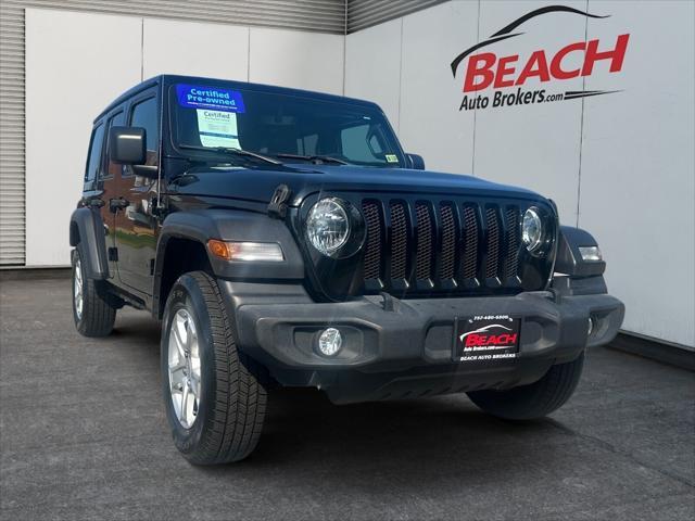 used 2021 Jeep Wrangler Unlimited car, priced at $29,900