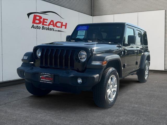 used 2021 Jeep Wrangler Unlimited car, priced at $29,900