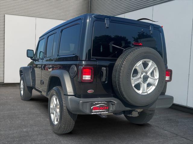 used 2021 Jeep Wrangler Unlimited car, priced at $29,900