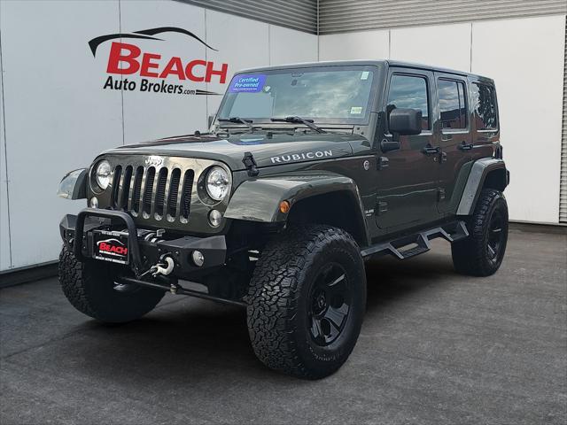 used 2015 Jeep Wrangler Unlimited car, priced at $23,411