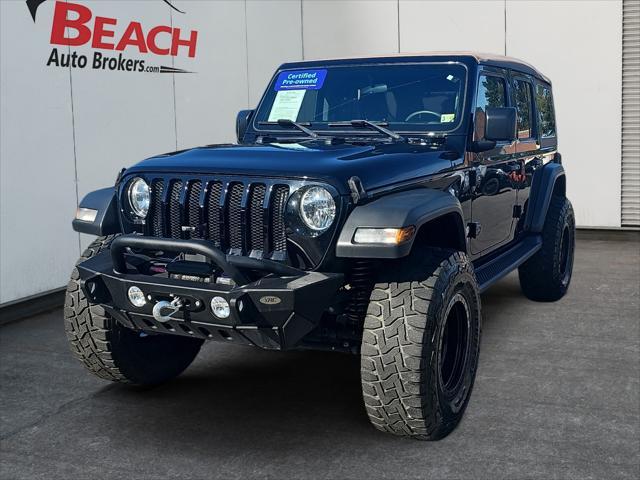 used 2018 Jeep Wrangler Unlimited car, priced at $29,000