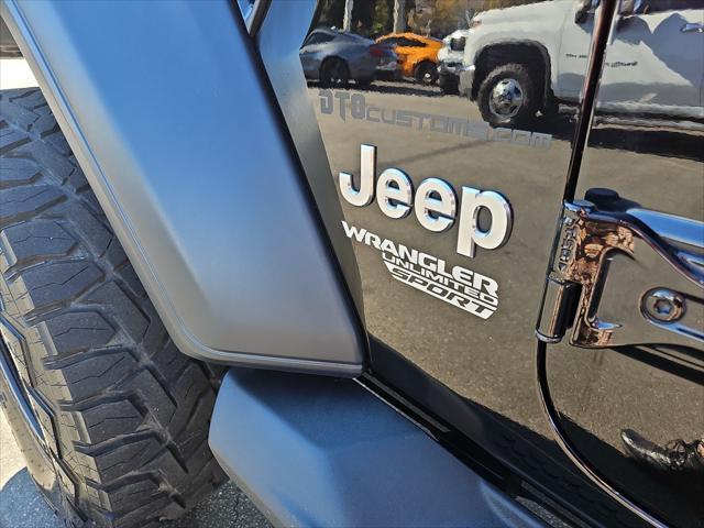 used 2018 Jeep Wrangler Unlimited car, priced at $29,000