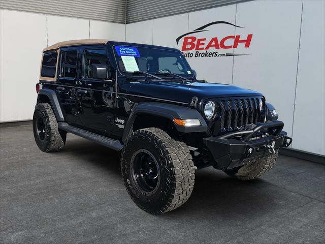 used 2018 Jeep Wrangler Unlimited car, priced at $29,977