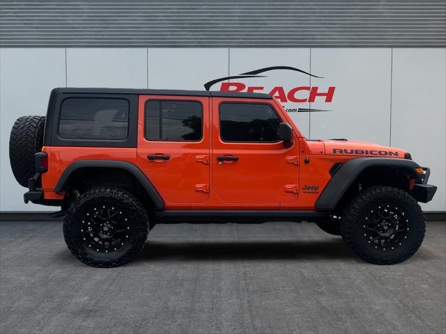 used 2018 Jeep Wrangler Unlimited car, priced at $39,880