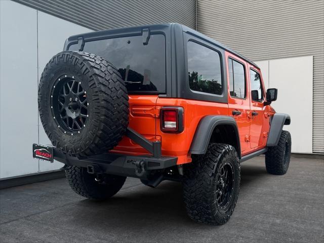 used 2018 Jeep Wrangler Unlimited car, priced at $39,880