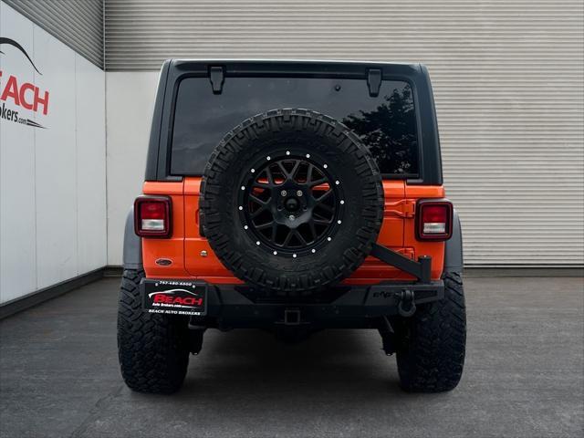 used 2018 Jeep Wrangler Unlimited car, priced at $39,880