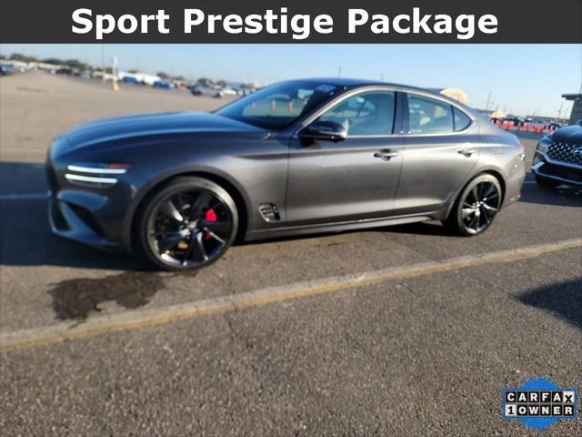 used 2022 Genesis G70 car, priced at $31,990