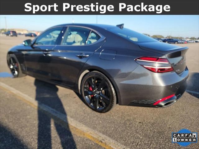 used 2022 Genesis G70 car, priced at $31,990