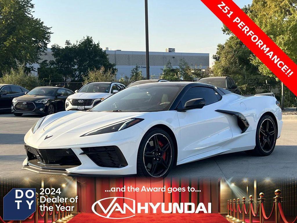 used 2023 Chevrolet Corvette car, priced at $77,400