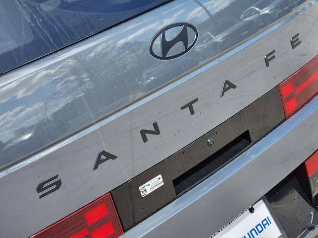 new 2025 Hyundai Santa Fe car, priced at $45,456