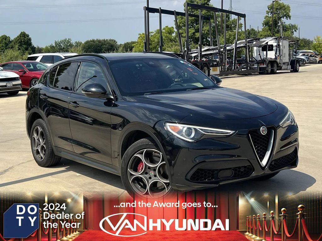 used 2018 Alfa Romeo Stelvio car, priced at $15,499