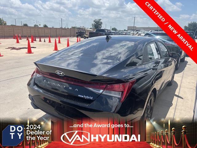 used 2023 Hyundai ELANTRA HEV car, priced at $21,699