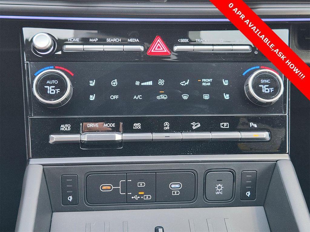 new 2025 Hyundai Santa Fe car, priced at $47,925