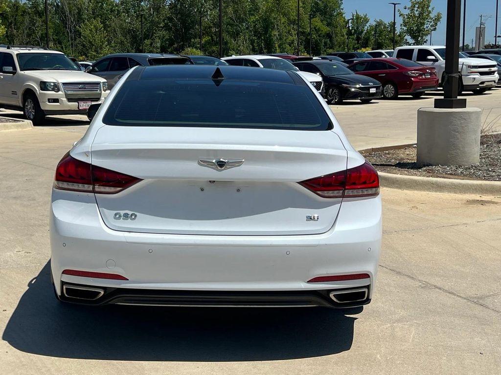 used 2018 Genesis G80 car, priced at $20,833