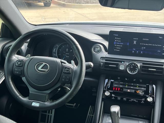 used 2023 Lexus IS 350 car, priced at $42,417