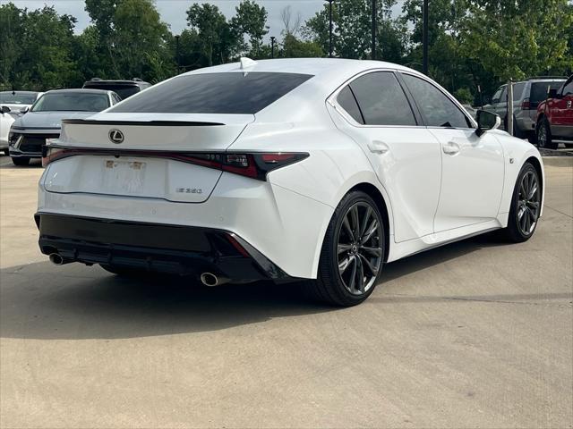 used 2023 Lexus IS 350 car, priced at $42,417
