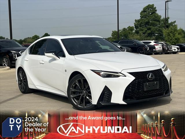 used 2023 Lexus IS 350 car, priced at $42,417