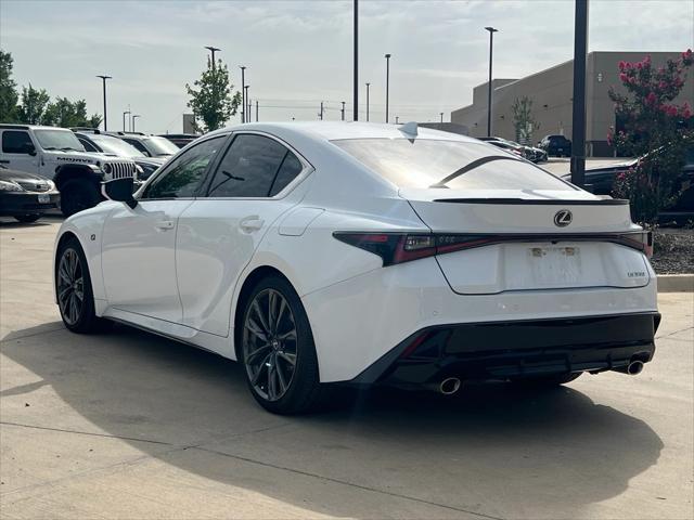 used 2023 Lexus IS 350 car, priced at $42,417