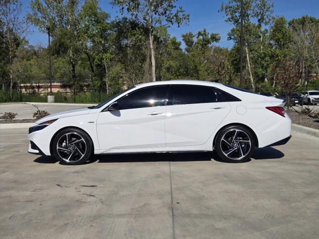 used 2023 Hyundai Elantra car, priced at $22,499