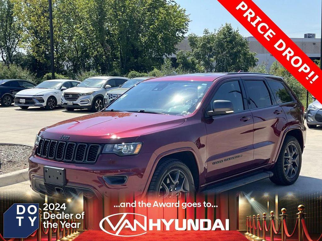 used 2021 Jeep Grand Cherokee car, priced at $22,844