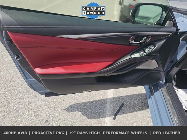 used 2022 INFINITI Q60 car, priced at $45,690