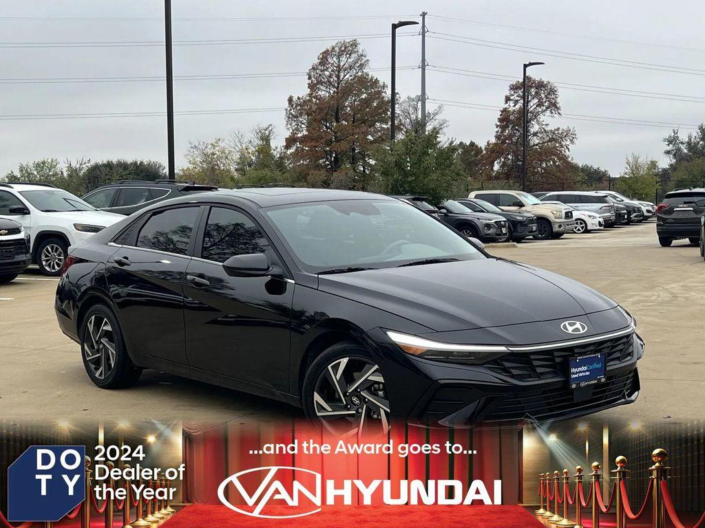 used 2025 Hyundai Elantra car, priced at $19,844