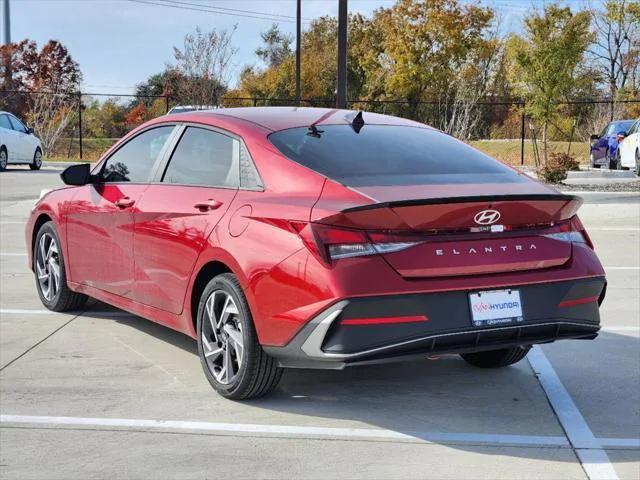 new 2025 Hyundai Elantra car, priced at $24,599