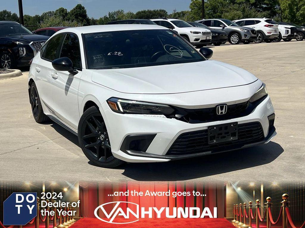 used 2022 Honda Civic car, priced at $23,999