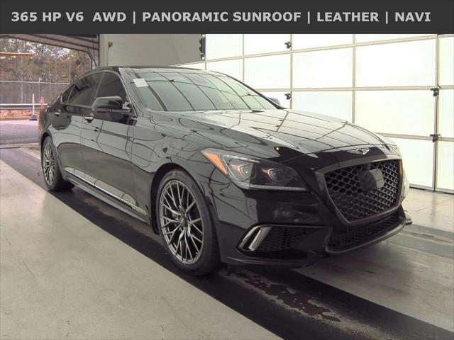 used 2018 Genesis G80 car, priced at $22,490