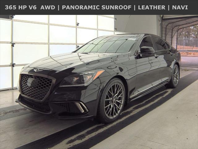 used 2018 Genesis G80 car, priced at $22,490