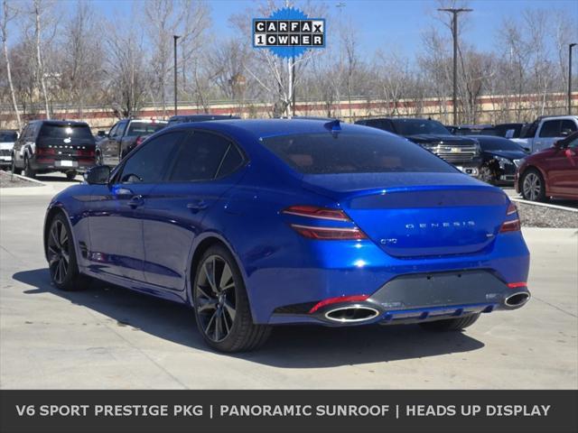 used 2022 Genesis G70 car, priced at $32,990