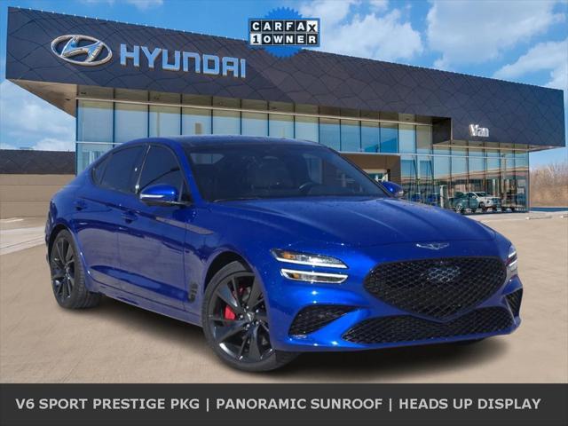 used 2022 Genesis G70 car, priced at $32,990