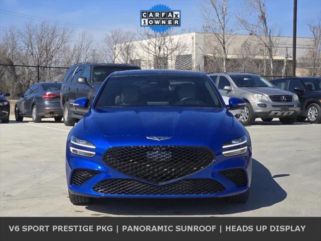 used 2022 Genesis G70 car, priced at $32,990