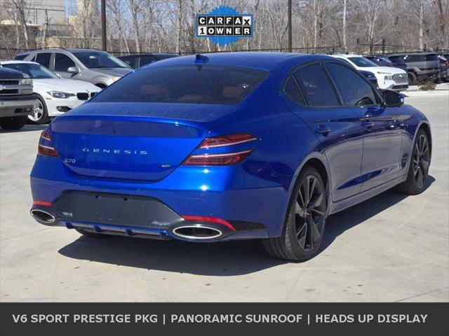 used 2022 Genesis G70 car, priced at $32,990