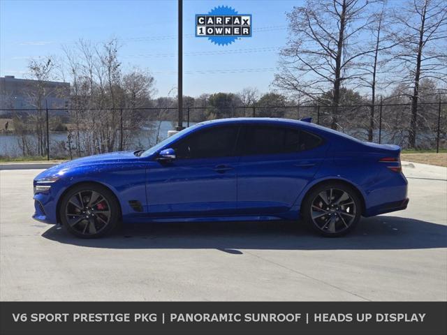 used 2022 Genesis G70 car, priced at $32,990