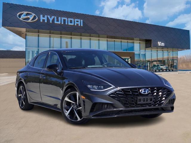 used 2021 Hyundai Sonata car, priced at $19,711