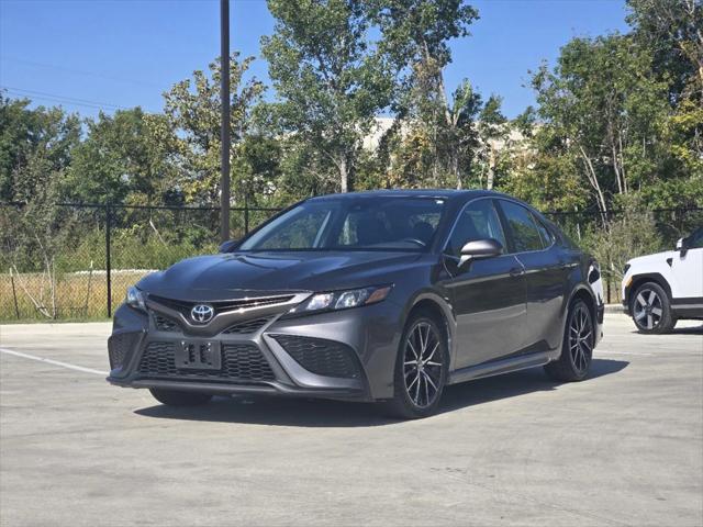 used 2021 Toyota Camry car, priced at $20,413