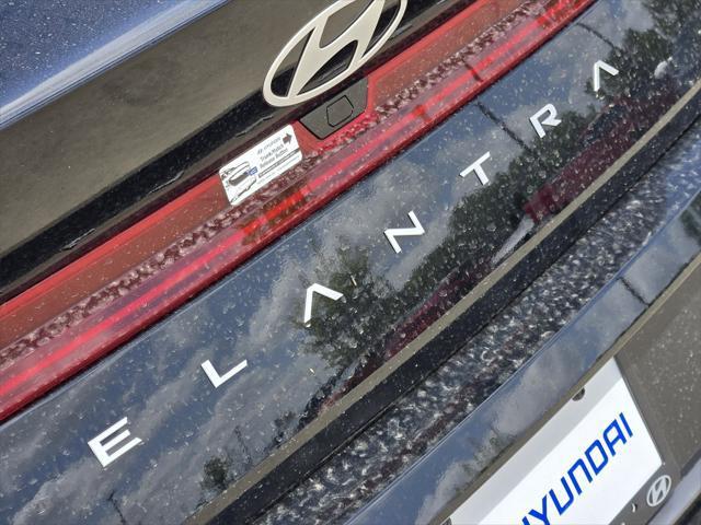 new 2025 Hyundai Elantra car, priced at $25,737