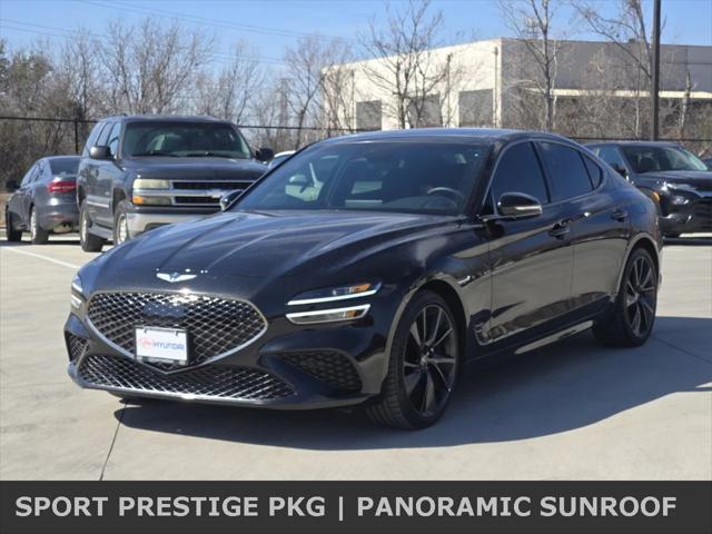 used 2023 Genesis G70 car, priced at $29,690